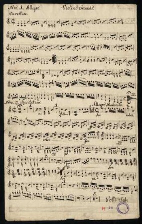 Violino Secundo