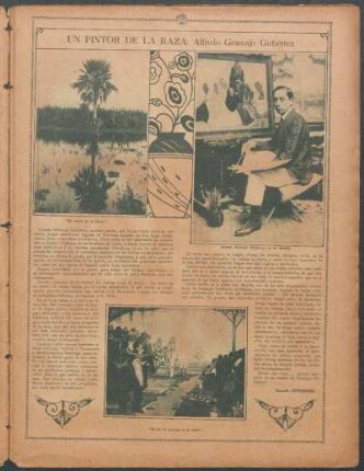 Un pintor de la raza: Alfredo Gramajo Gutiérrez