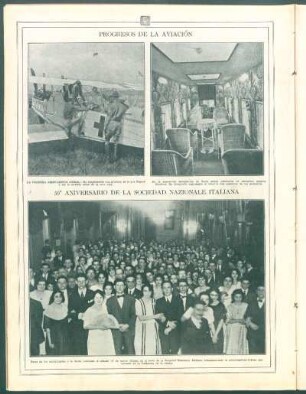 Progresos de la aviación