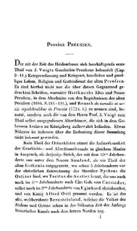 Provinz Preussen