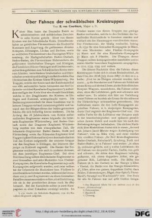 6: Über Fahnen der schwäbischen Kreistruppen