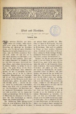 Wind und Menschen : eine kulturgeschichtliche Skizze