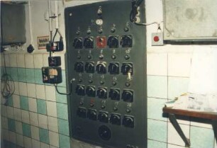 Steuertafel der Motoren