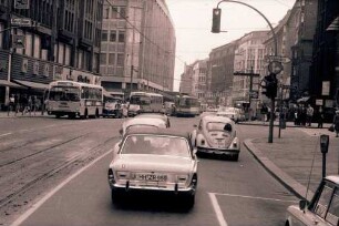 Hamburg: Mönckebergstraße vom Bus