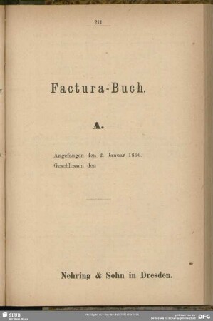 Factura-Buch