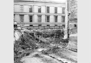 Blick auf das zerstörte Neuen Museum