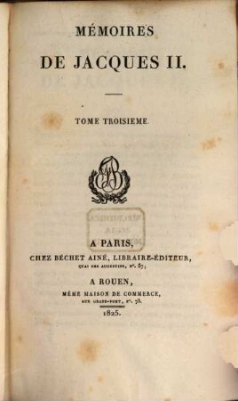 Mémoires de Jacques II., 3