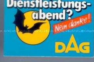 DAG (Deutsche Angestellten Gewerkschaft), Ladenschlussgesetz