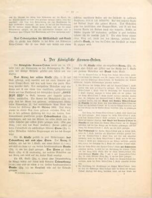 4. Der Königliche Kronen-Orden