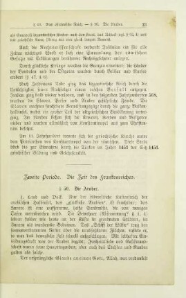 Zweite Periode. Die Zeit des Frankenreiches