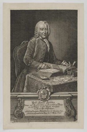 Bildnis des Peter Florens Gerning