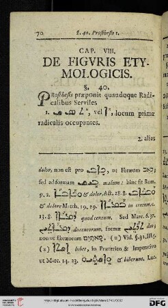 Cap. VIII.: De figuris etymologicis