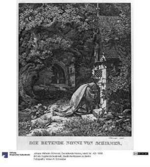 Die betende Nonne