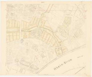 Wettbewerb zur Bebauung des Inneren Rayons, Köln: Grundplan 1:2500 Blatt 5