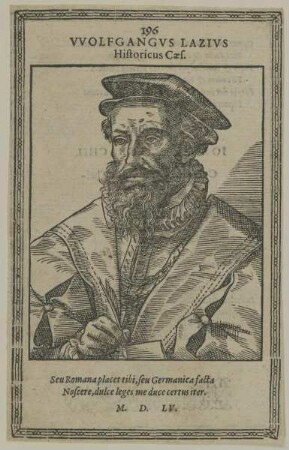 Bildnis des Wolfgang Lazius