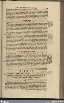 Liber XI. Continet Historias Quatuordecim Annorum, quibus Florentius primus, sextus Comes gubernavit Hollandiam, & aliquos eventus eiusdem temporis, & habet Capitula octo