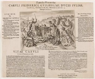 Tumulus Honorarius CARULI FRIDERICI GUILHELMI