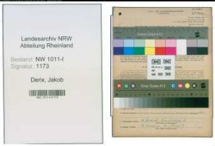 Entnazifizierung Jakob Derix , geb. 21.02.1910 (Handelsvertreter)