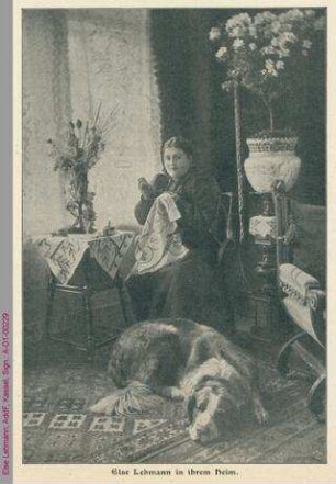 Porträt von Else Lehmann