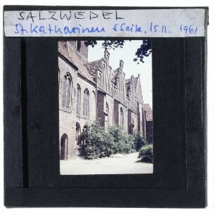Salzwedel, Katharinenkirche : Südseite, Sakristeianbau