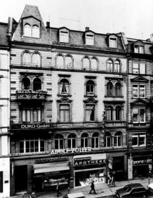 Miets- u. Geschäftshaus; Frankfurt, Münchener Straße 24