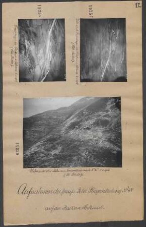 Zelt- und Trainlager zwischen Skutari und Allessio 06.01.1916
