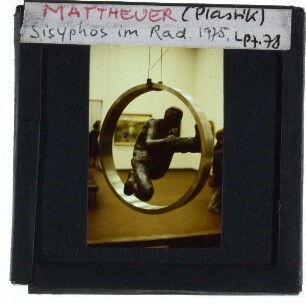 Mattheuer, Sisyphos im Rad
