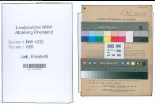 Entnazifizierung Elisabeth Lieb , geb. 16.08.1907 ()