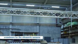 Dike Breach (short version): Hydraulic model inside our hydraulic laboratory