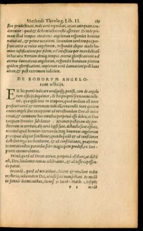 De Bonorum Angelorum officiis.