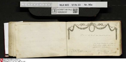 Stammbuch des Ernst Philipp Ludwig Zellmann (1763-1795) aus
                           Braunschweig