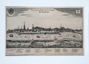Prospect der Kurfl. Durchl. Haubtstatt Dusseldorf
