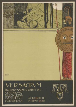 Ver Sacrum. Illustrierte Kunstzeitschrift der Vereinigung Bildender Künstler Österreichs