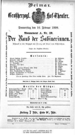 Der Raub der Sabinerinnen