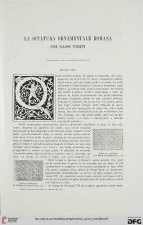 Ser.2: La scultura ornamentale romana nei bassi tempi, [2]