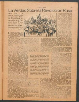 La verdad sobre la Revolución Rusa