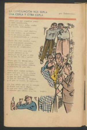 La conciliación nos sopla una copla y otra copla