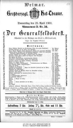 Der Generalfeldoberst