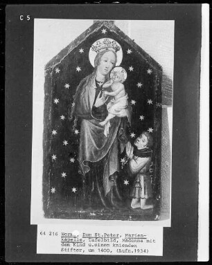 Madonna mit kniendem Stifter