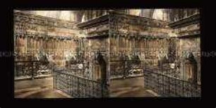 Krönungsstühle in Westminster Abbey, London
