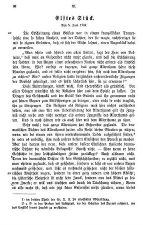 Elftes Stück. Den 5. Juni 1767.