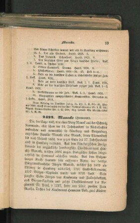 2422. Manecke (Hermann)