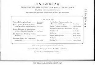 Ein Ruhetag