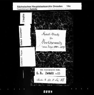 Gerichtshandelsbuch von Dorfchemnitz (bei Zwönitz), Bd. 6