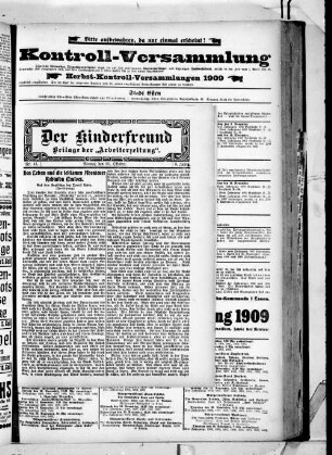 Der Kinderfreund. 1907-1914
