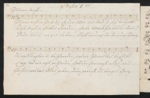 Schlummre sanft; As-Dur, Basso I