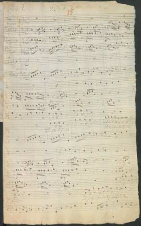 Fürchte dich nicht du hast Gnade bei Gott funden; V (2), Coro, orch, bc