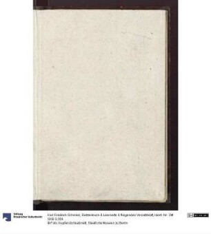 Skizzenbuch & Leerseite & fliegendes Vorsatzblatt