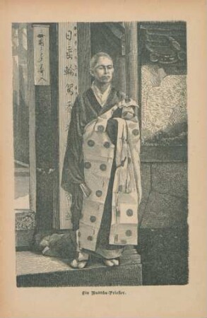 Ein Buddha-Priester