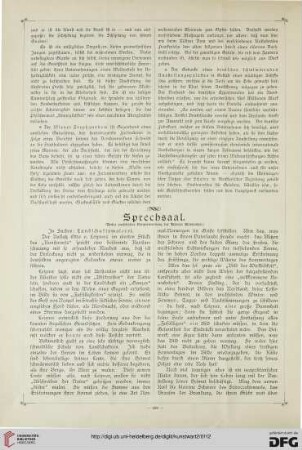 Sprechsaal
